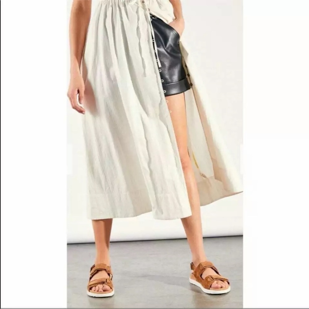 New Free People Moon Footbed Sandals in Tan size 39